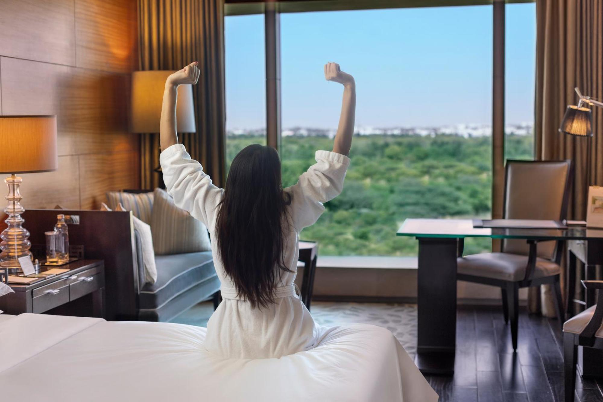 The Leela Ambience Gurugram Hotel & Residences - The Luxury Urban Sanctuary Gurgaon Eksteriør billede