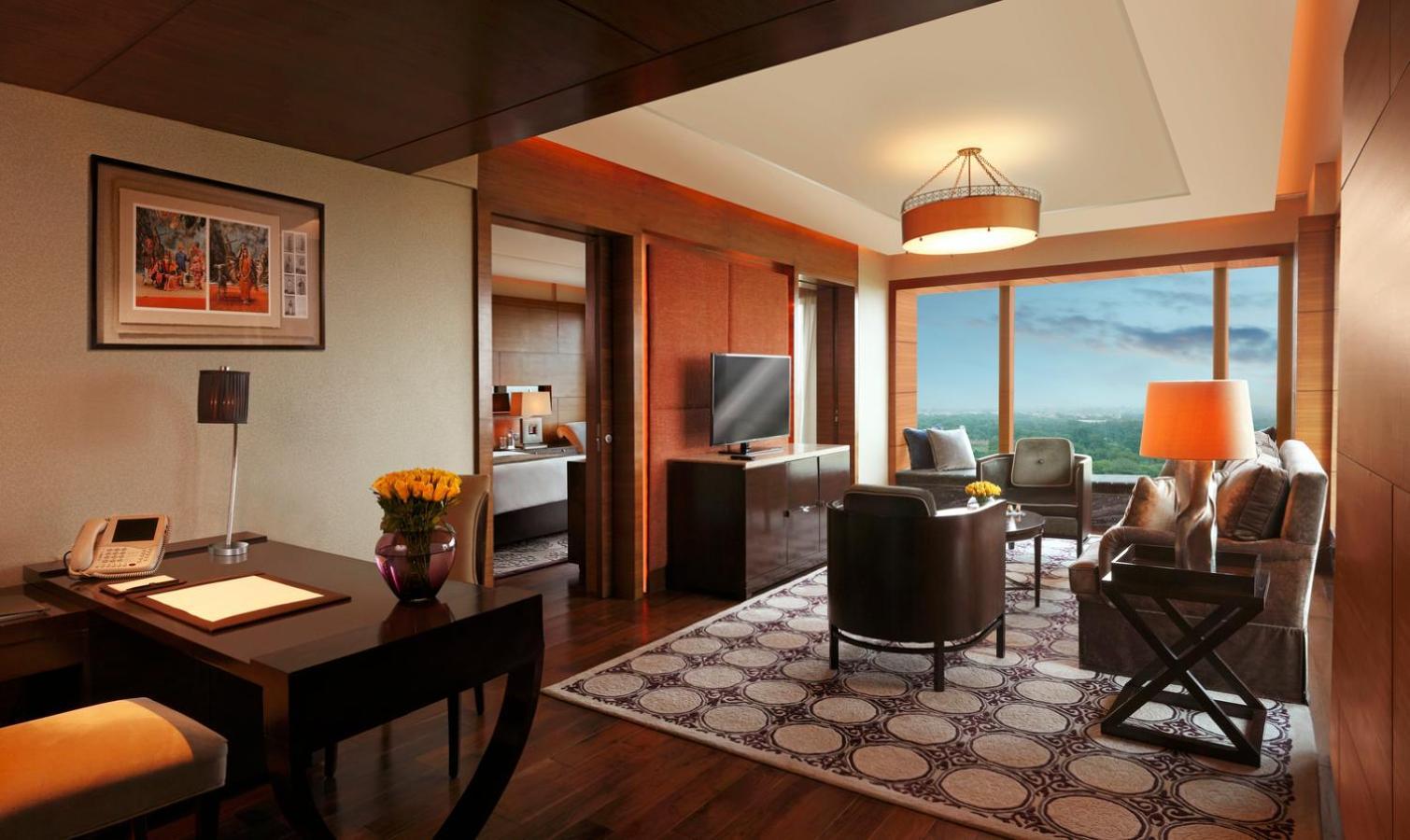 The Leela Ambience Gurugram Hotel & Residences - The Luxury Urban Sanctuary Gurgaon Eksteriør billede